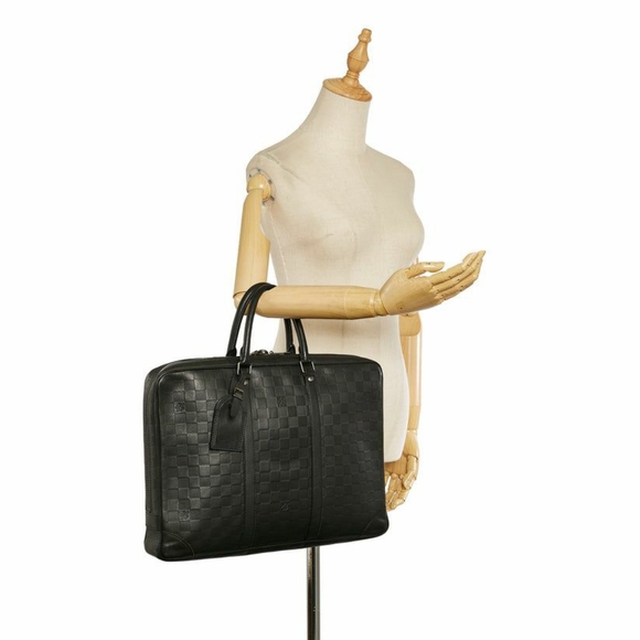 Louis Vuitton Infini Damier Graphite Porte-Documents Voyage Business Bag - Picture 5 of 11